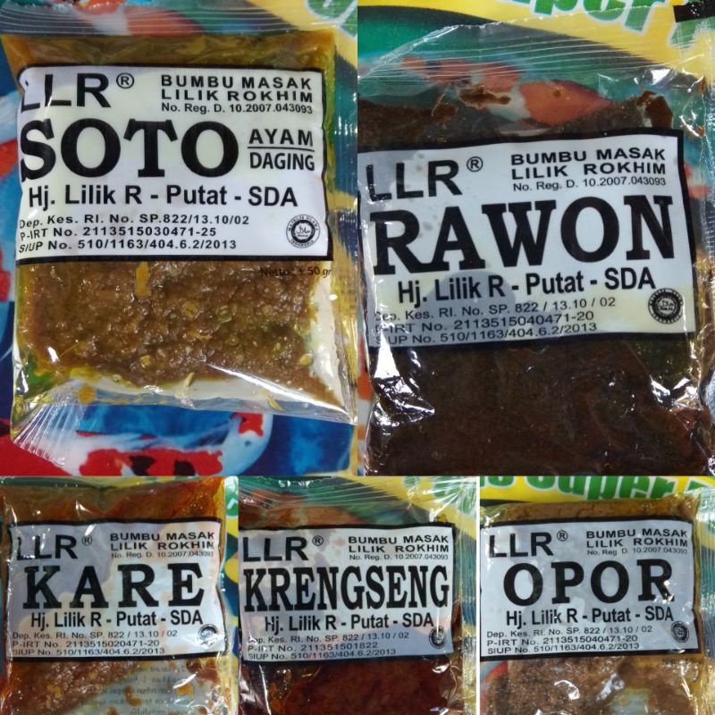 

bumbu masak lilik rokhim