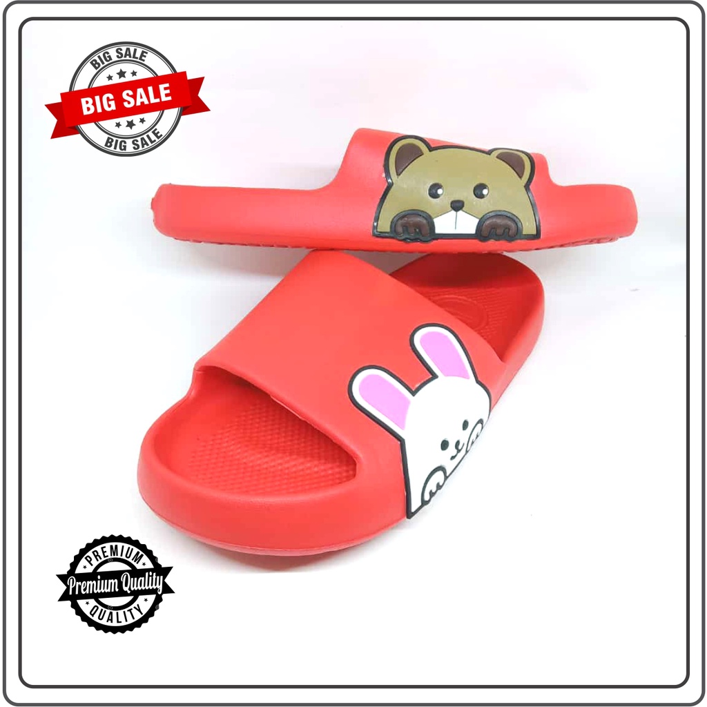 Sandal Jelly 386 selop Outdoor Bear/Rabit