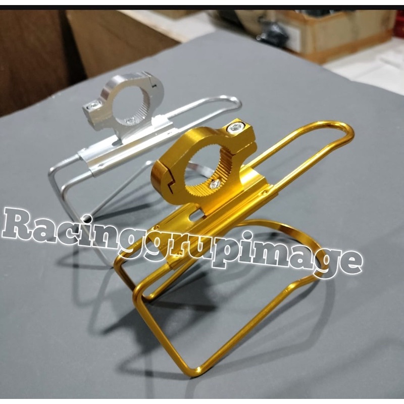 Tempat botol minum Bracket Dudukan Holder Air Minum stang Sepeda Motor