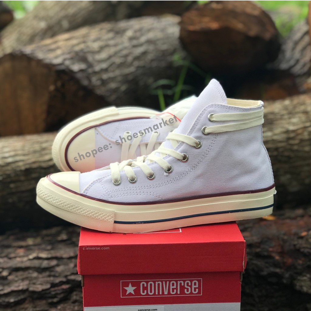 SEPATU CONVERSE 70S HIGH FULL WHITE ALL STAR CHUCK TAYLOR OBRAL MURAH