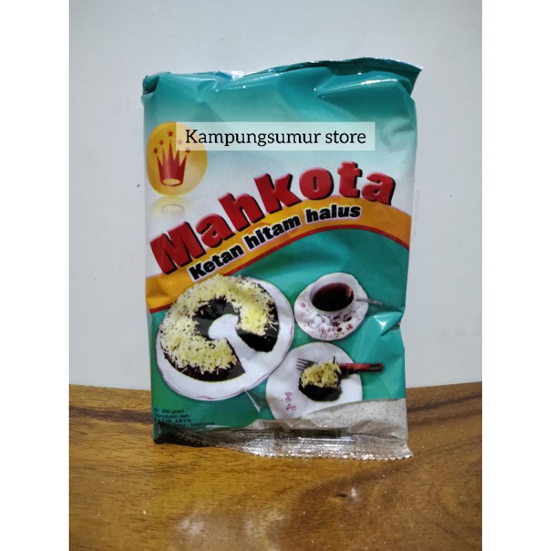 

Tepung Ketan Hitam MAHKOTA 250 gr