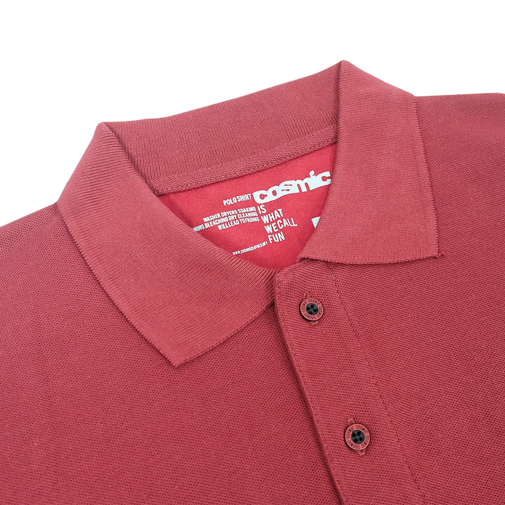 

Cosmic Polo Staccot LS Maroon