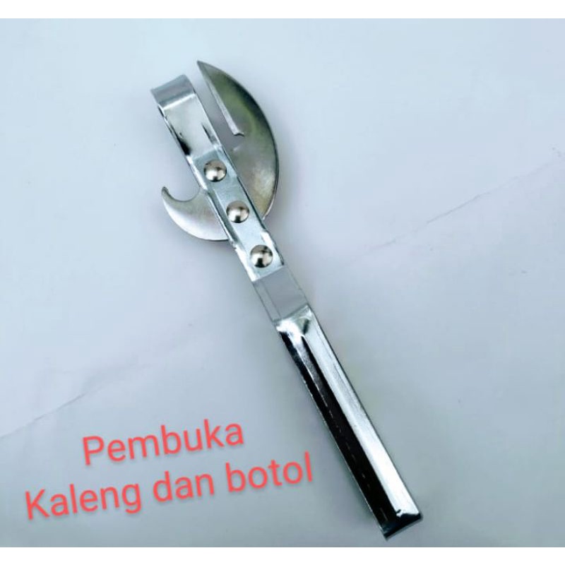 ALAT PEMBUKA BOTOL DAN KALENG BIASA STAINLESS STEEL