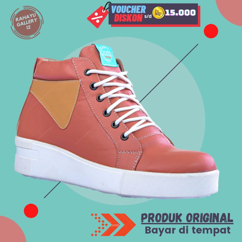 Lavio Vinesh Sepatu Boots Wanita Original Terlaris