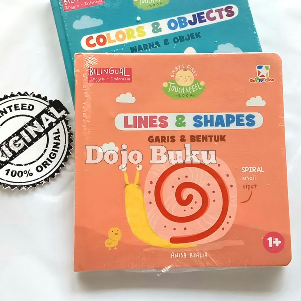 Opredo Baby`S First Touch &amp; Feel Book : Lines &amp; Shapes by Anisa Azalia