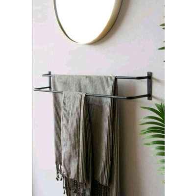 Rak Besi Gantungan Handuk_Lap Kamar Mandi