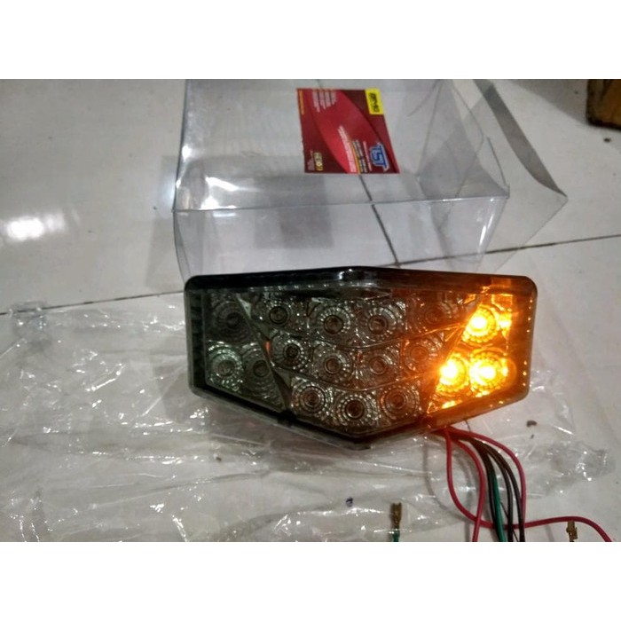 Stoplamp dan sein led rx king 3 in 1