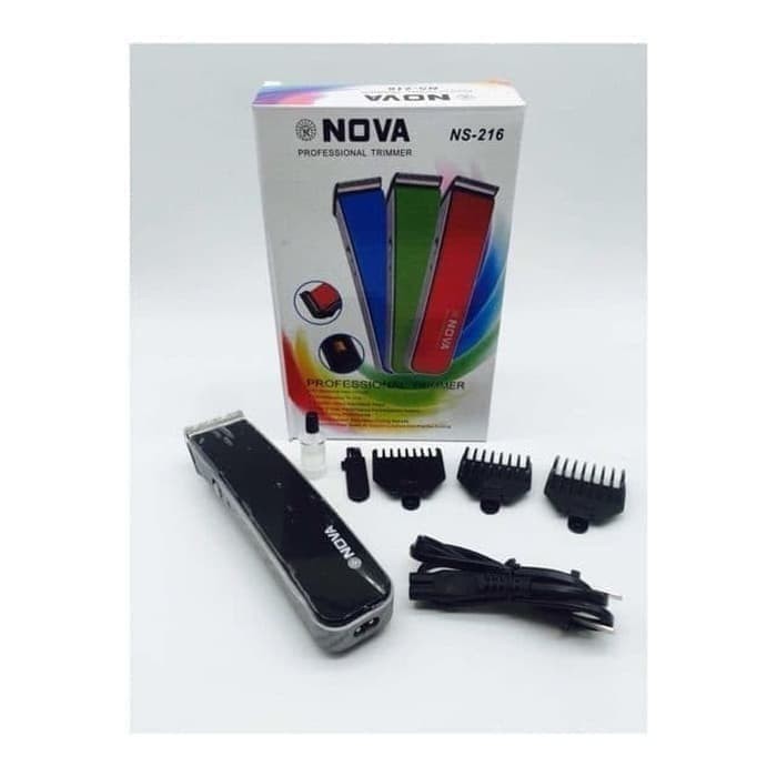 CUKUR NOVA TRIMMER NS-216 / ALAT CUKUR RAMBUT/KUMIS/JENGGOT NS-216