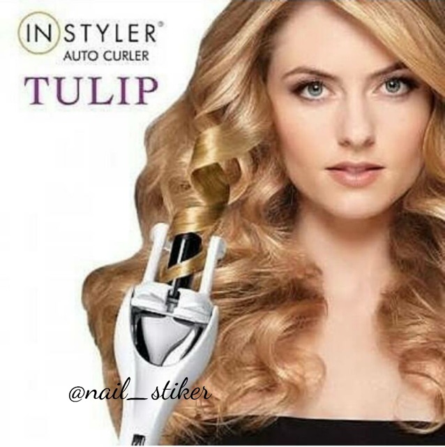 CATOK INSTYLER TULIP AUTOMATIC CURL/AUTO CURLY OTOMATIS CURLY/INSTYLER ORIGINAL/BABYLISSPROCURL