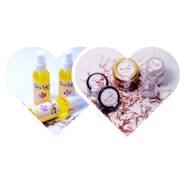 Saffron Kashmir 1 gram + Facemist Saffron 60ml