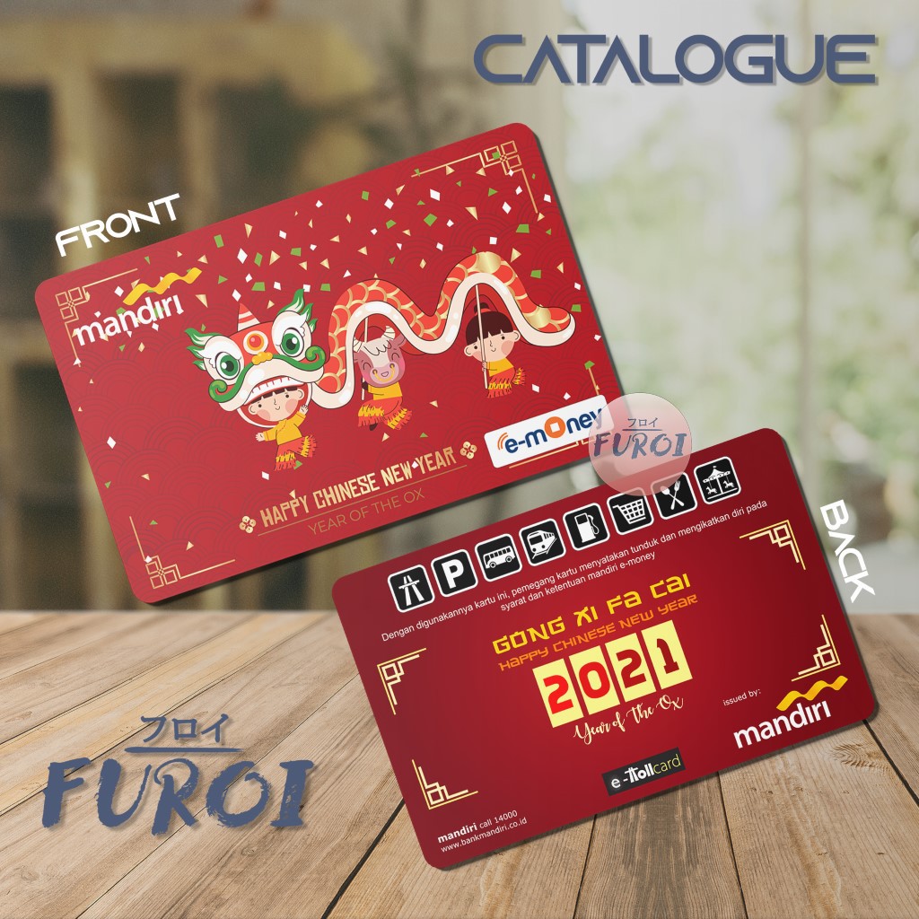 Custom Flazz BCA | Custom Emoney Mandiri | Lion Dance