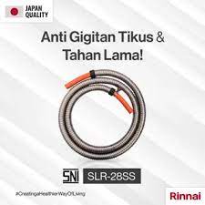 RINNAI Selang Gas Stainless Steel SNI 1.8 Meter SLR 28SS