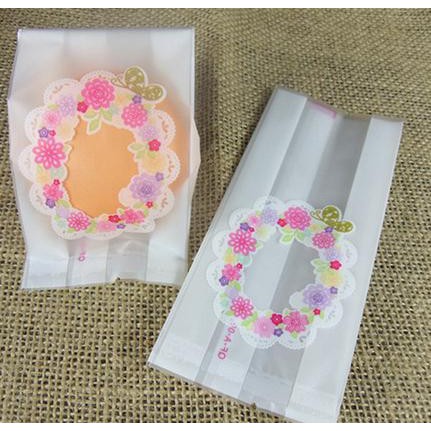 

5,5X13,5 Wreath Plastik Fancy Kue Roti Cookies Candy Craft Souvenir
