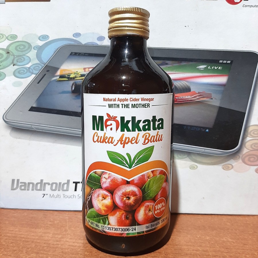 

Cuka Apel Makkata 330ml Original membantu menjaga kesehatan