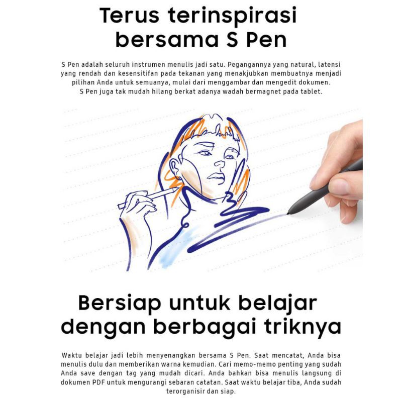 Samsung Galaxy Tab S6 lite 128GB S PEN Garansi Resmi SEIN Tablet 10 inch Stylus 10.4