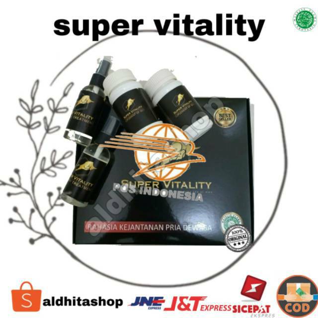 [PROMO] SUPER VITALITY Stamina Pria Pembesar & Pemanjang Mr.P ORIGINAL
