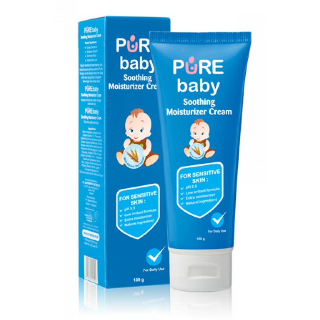 pure baby moisturizer cream