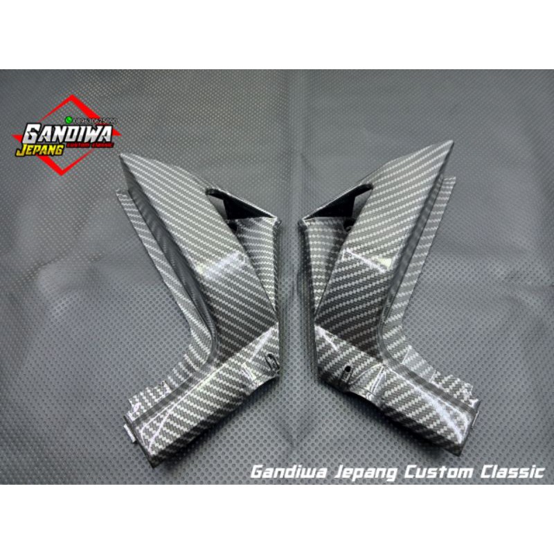 airscoop air scoop scop mata kucing karbon carbon Yamaha RX king new RX k kanan kiri