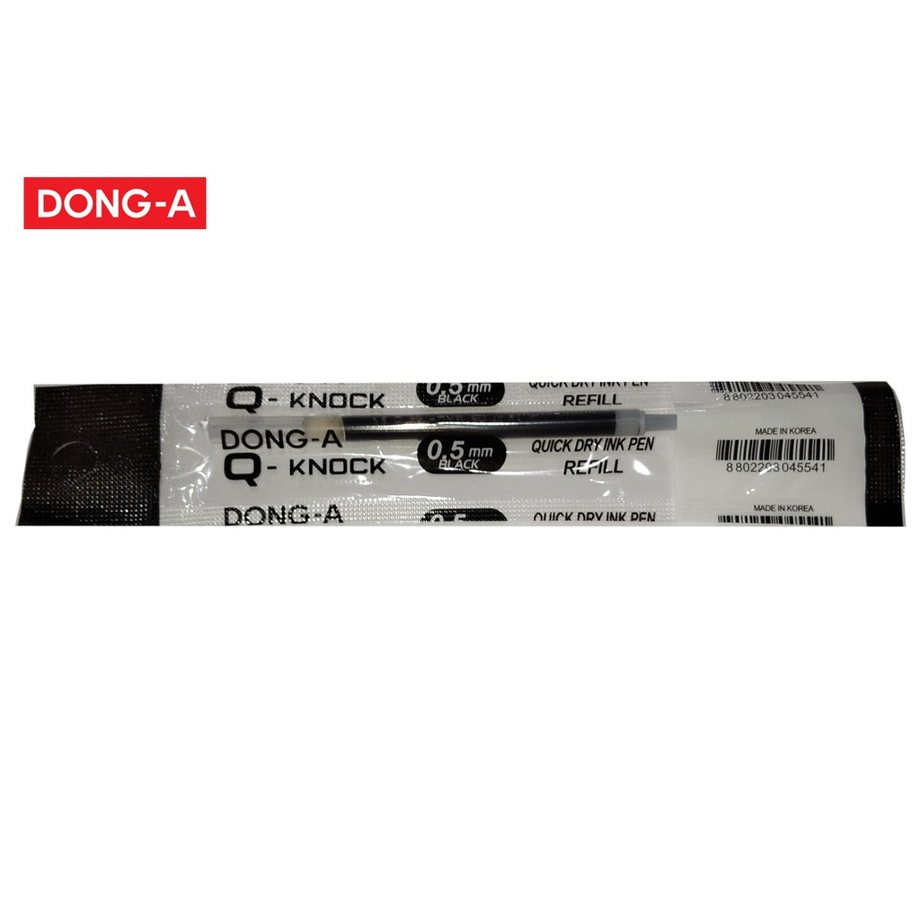 

Tinta Pulpen/Refill Pen / Gel Pen / Refill Gel Pen Dong-A Q-KNOCK / TInta Pen Korea
