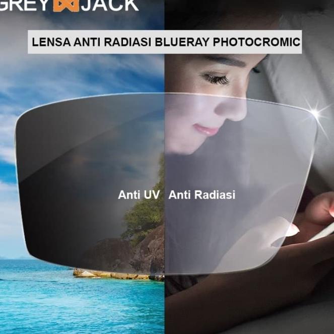 ㅦ LENSA ABR PGX/ Anti Radiasi Blue Ray + Photocromic 2IN1/Minus/plus ㍽