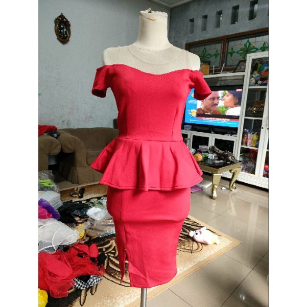 preloved dress penyanyi dress pentas