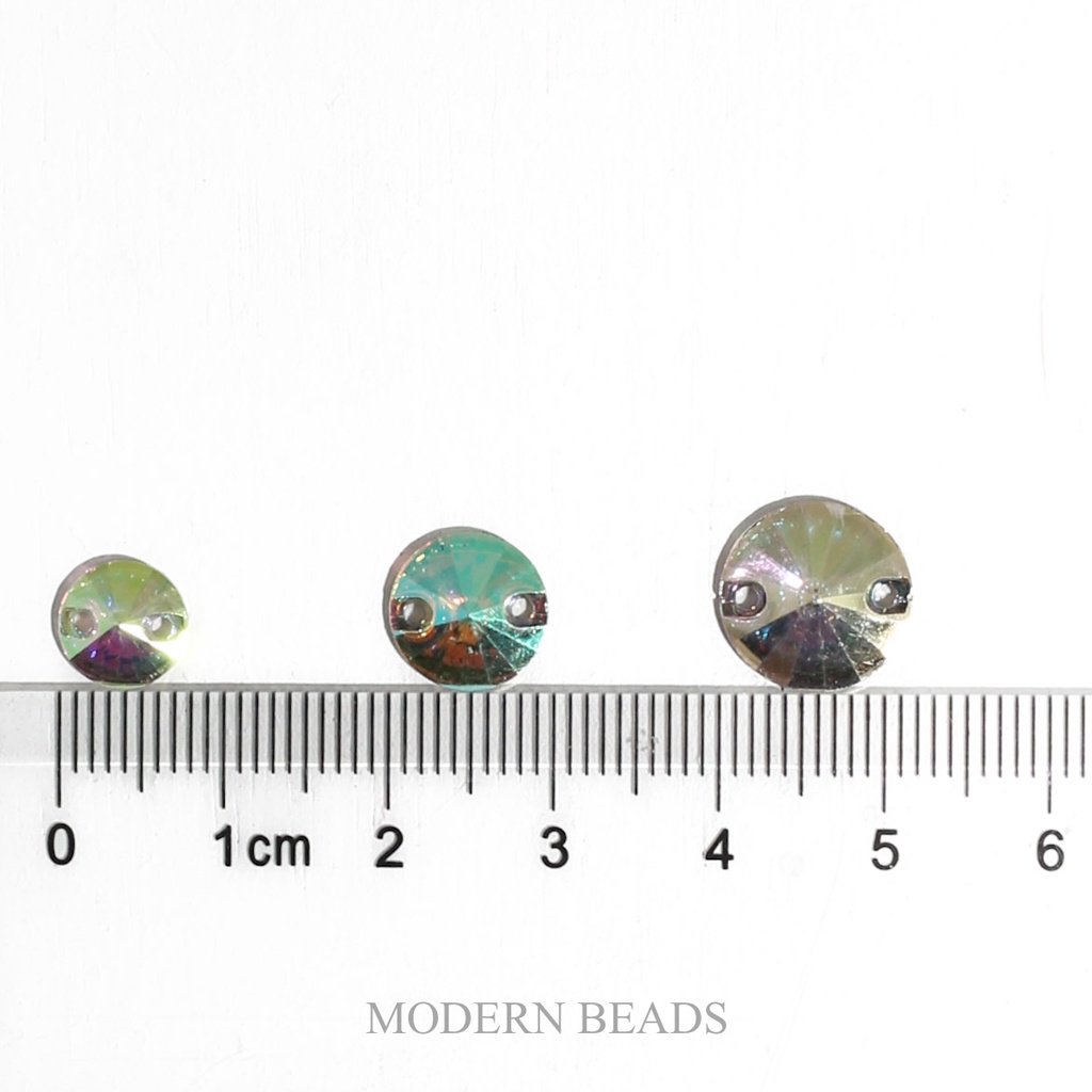 [KANTONG] Payet / Diamond Kristal Resin AB / Pelangi Grade A Bulat 8mm 10mm 12mm