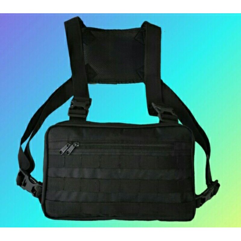 tas dada.chest bag chest rig bag tas dada tactical.
