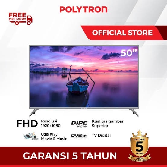 TV LED POLYTRON DIGITAL 50 INCH 50 UV 8959