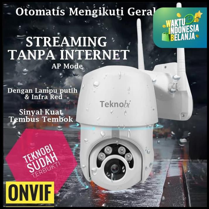 Teknobi Ip Camera Cctv Wifi Ptz Auto Tracking Mengikuti Gerakan Cloud Kamera Pengintai Paling Murah