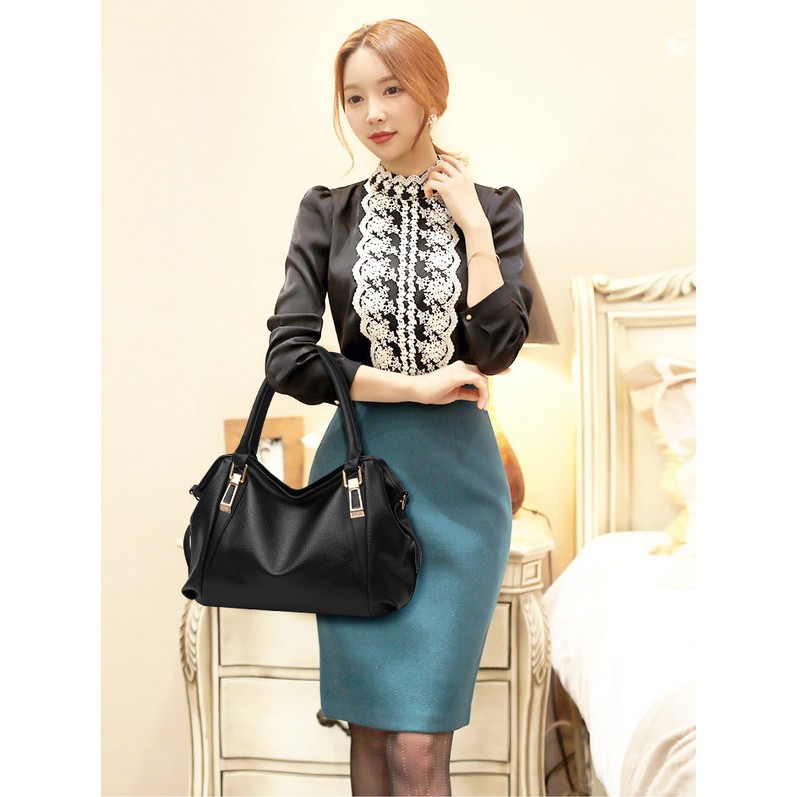 BJ2897 - BEIGE/BLACK/BROWN/NAVY/PINK/RED - TAS BAHU IMPORT GT1646 B897 KPC7106 VC85593 LT1134 BQ2375