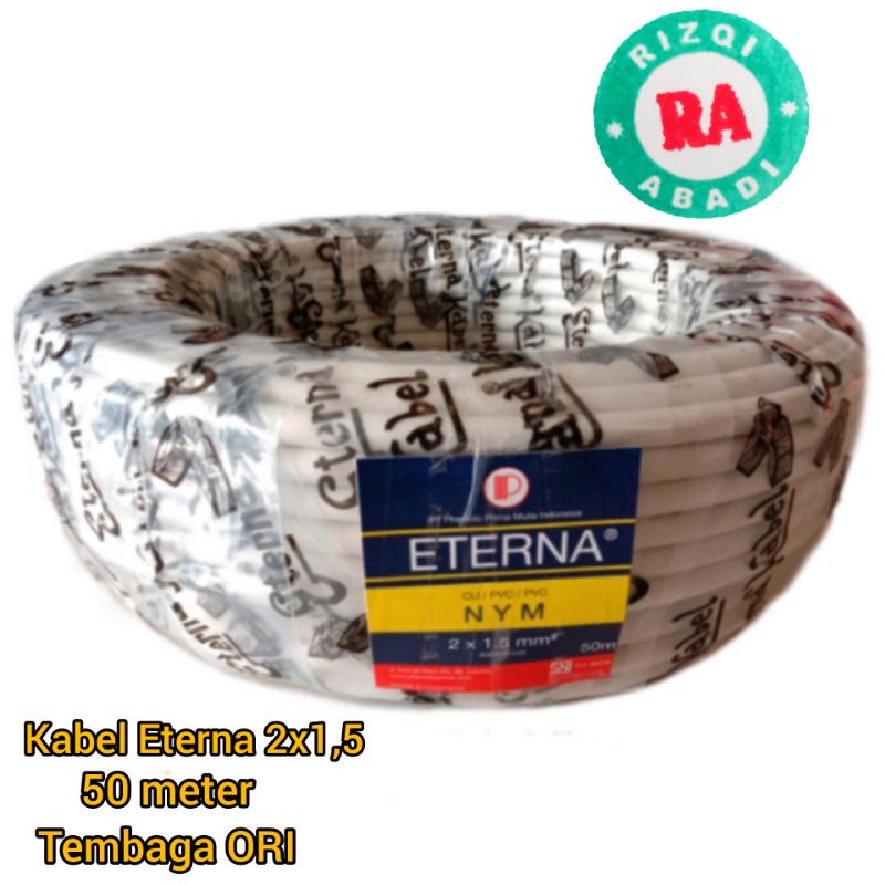 Kabel ETERNA 2 X 1,5 Per ROLL (50meter)