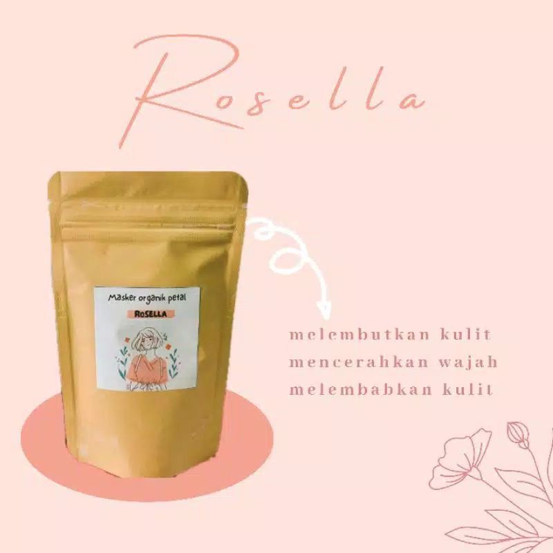 ❤️G.A.SHOP❤️ MASKER ORGANIK PETAL 50 GR