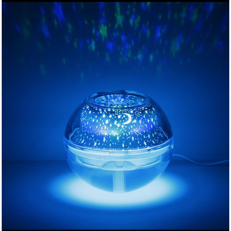 Air Humidifier Aromatherapy LED Projection Lamp 500ml - K-H160