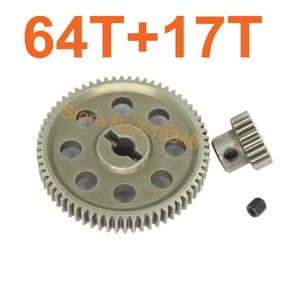 gear spur 64t dan pinion 17t hsp brontosaurus