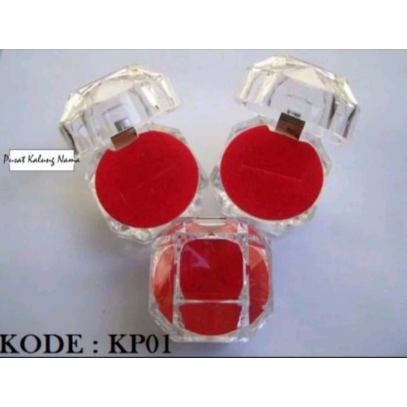 kotak cincin kawin murah/kotak cincin titanium