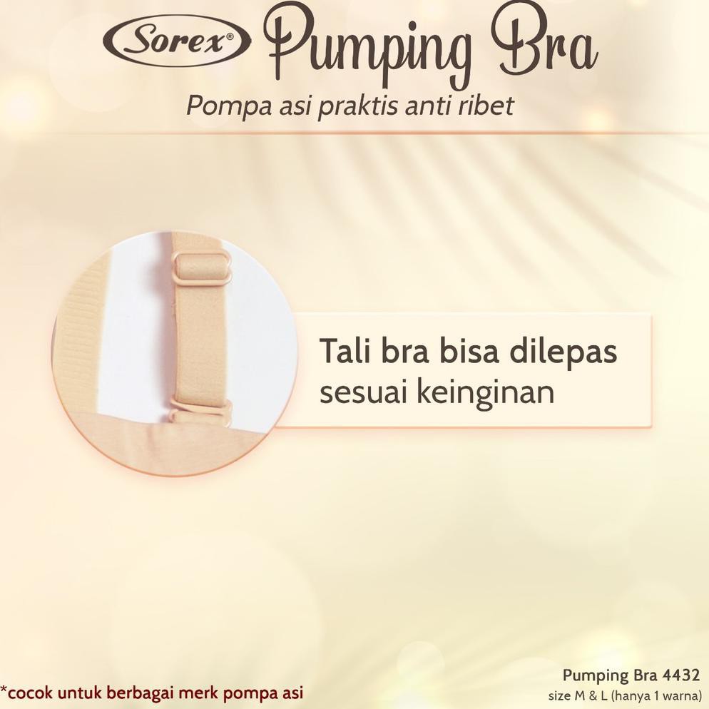 Sorex Pumping Bra 4432 dengan Packaging Ekslusif