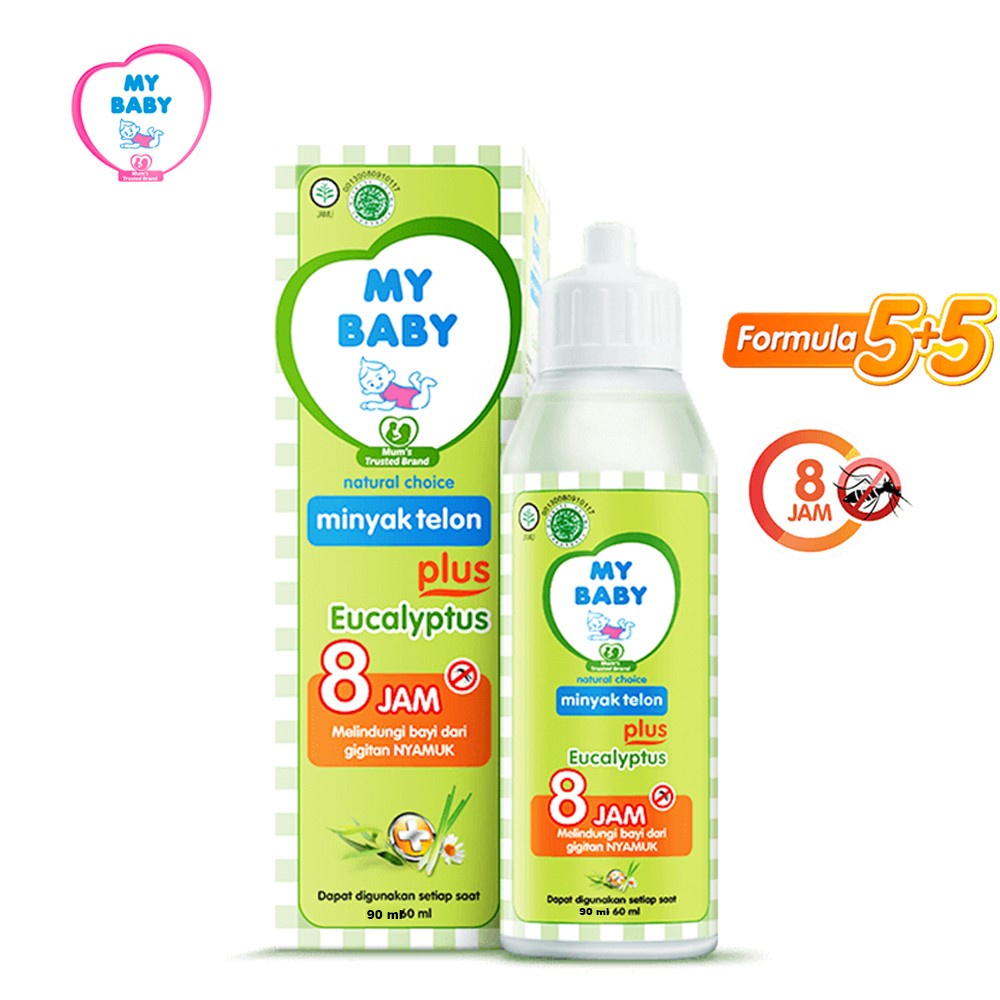 My Baby Minyak Telon Plus Eucalyptus 90 ml