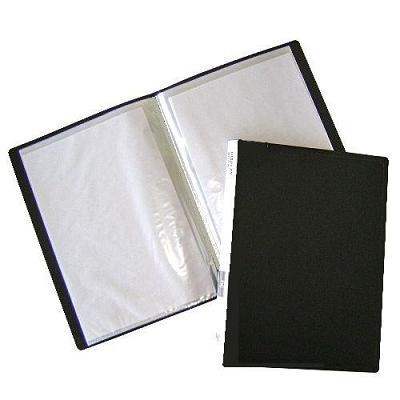 

[CALLISTA] Clear Holder 40 poket Polos Folio warna hitam & merah (pcs)