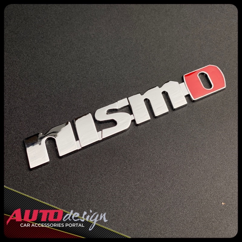 NISMO Emblem Mobil Nissan Metal 3D Best Quality