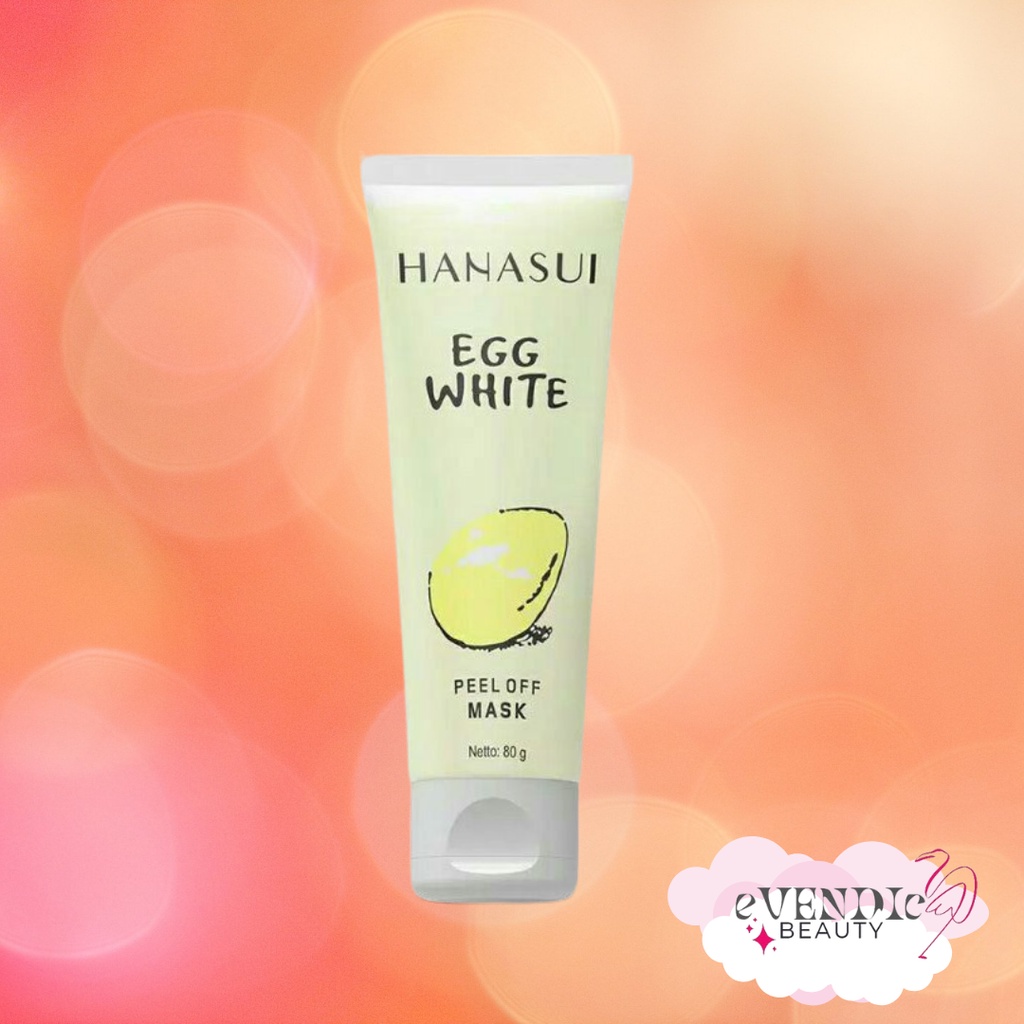 HANASUI PEEL OFF EGG MASK - EGG WHITE