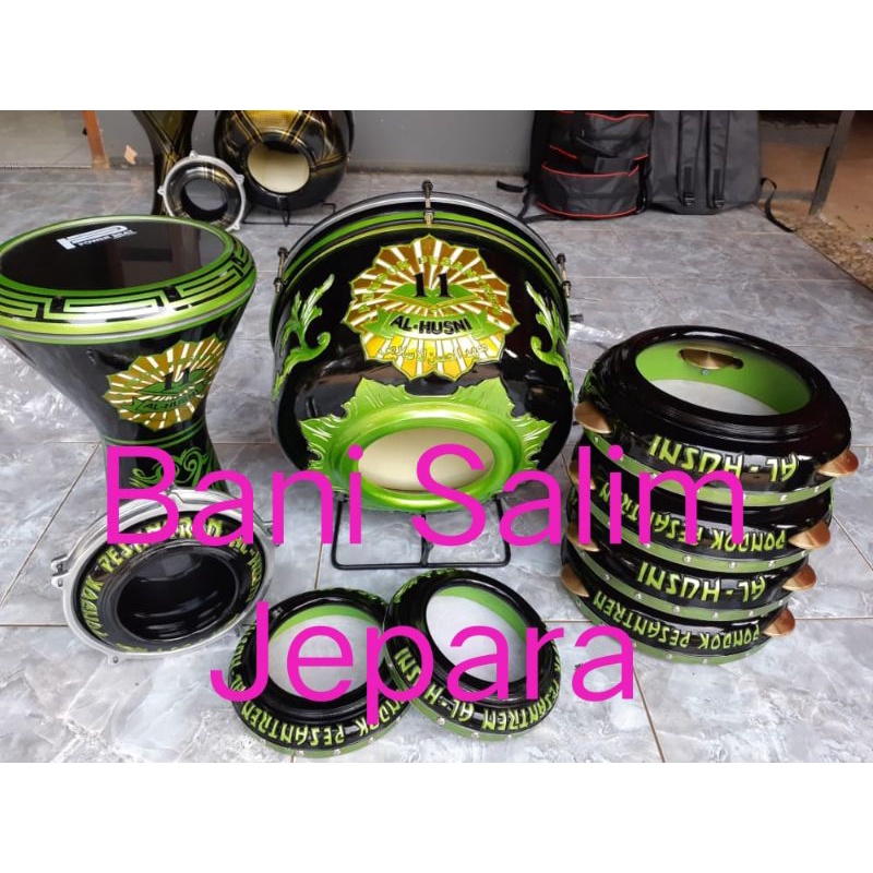 Hadroh 1 Set Ukir Berkualitas Asli Jepara Bergaransi