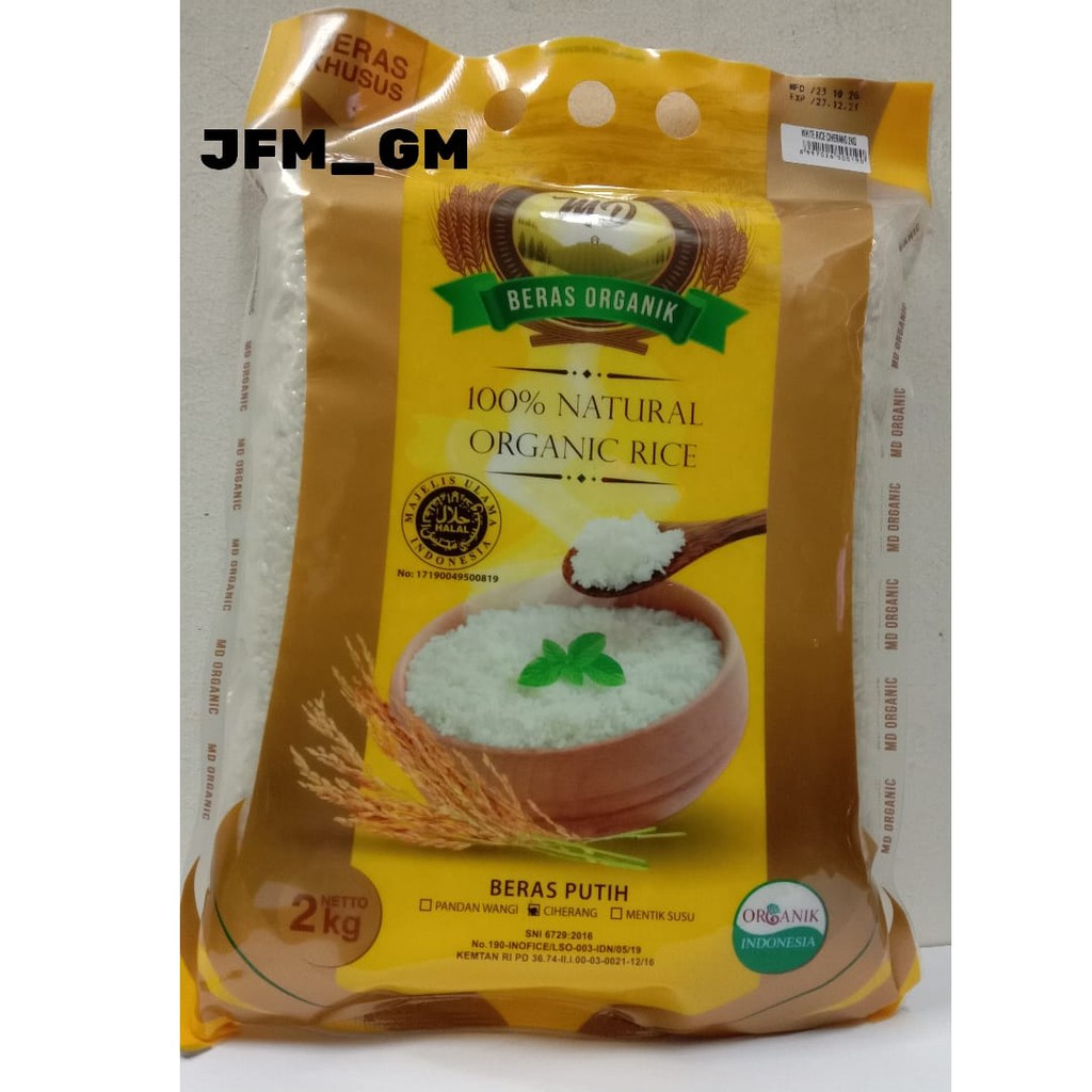 

MD White Rice Ciherang Beras Organik [2kg]
