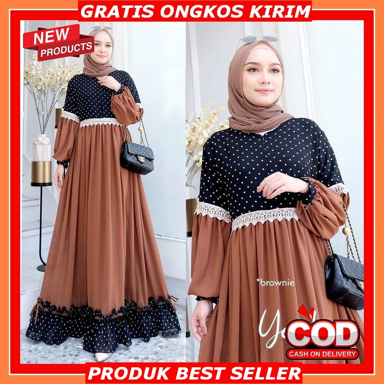 Gamis Turkey Shahia Dres Gamis Muslim Wanita All Model Mieux Super Mewah Farasya Gamis Abaya Wanita 