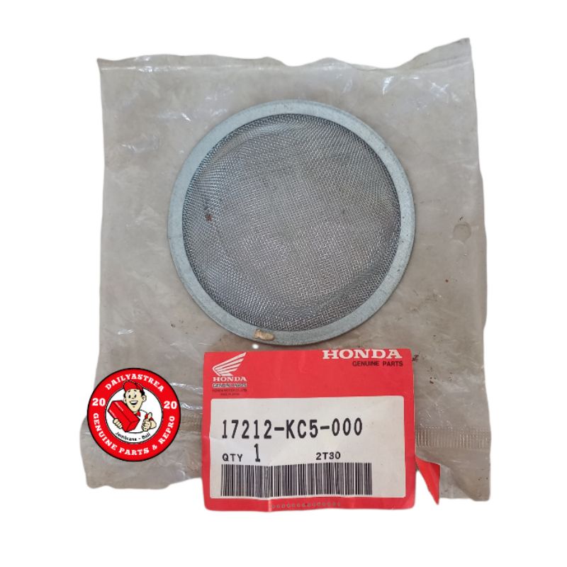 TRAP COMP FLAME RAM PLAT SARINGAN FILTER UDARA HONDA GL MAX PRO ORIGINAL ORI JAPAN 17212-KC5-000