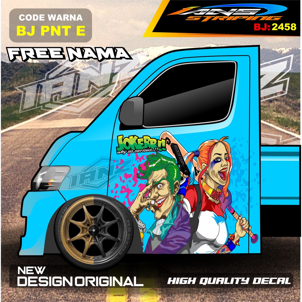 STICKER DECAL PINTU PICK UP GRANMAX / DECAL STIKER PINTU MOBIL CARRY L300 / STIKER PINTU PICK UP / STIKER MOBIL