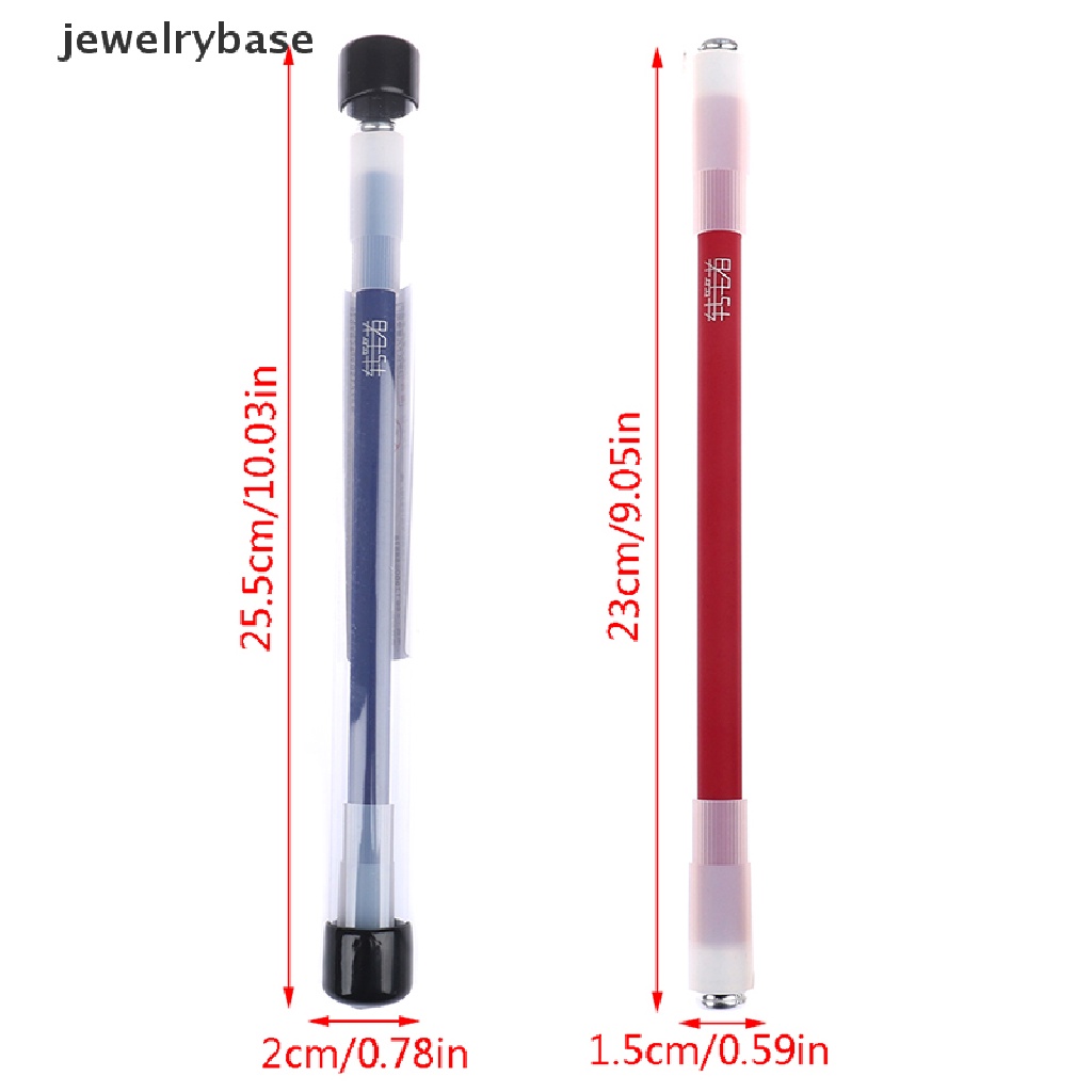 (jewelrybase) 1pc Pulpen Putar Anti slip Permukaan Halus Untuk Latihan