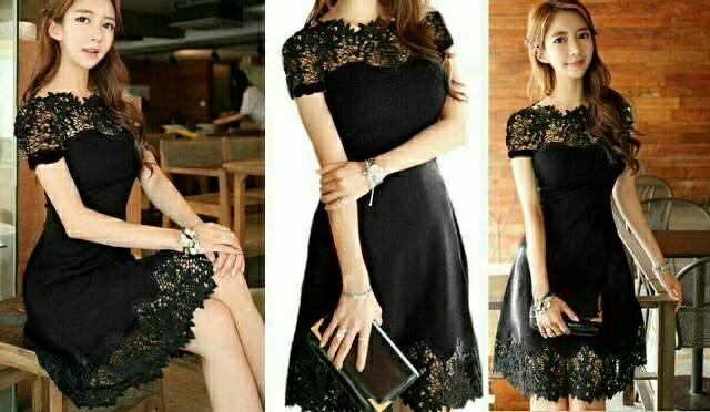 FWG -  DRESS MOLLY / DRESS WANITA TERBARU / DRESS CASUAL WANITA / DRESS KOREA / DRESS