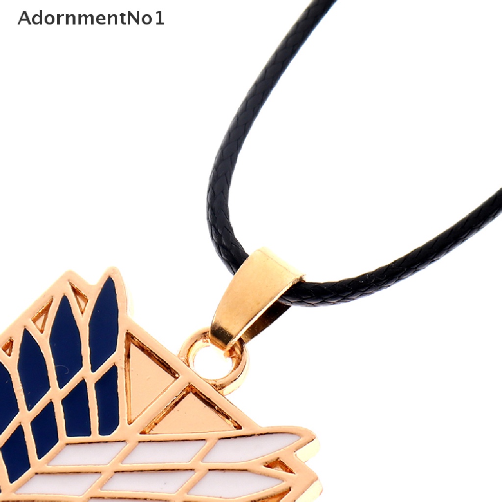 (AdornmentNo1) Kalung Rantai Dengan Liontin Sayap Attack On Titan Freedom Investigrasi