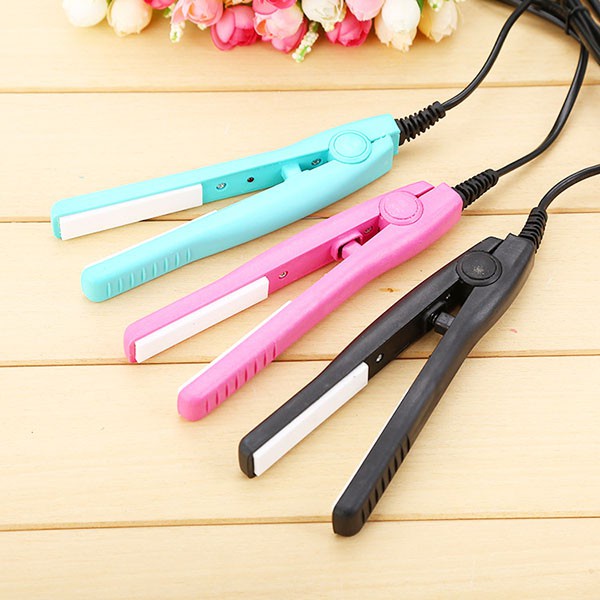 Catok Rambut Travel Mini Haidi Topsonic Hair Straightner Styling