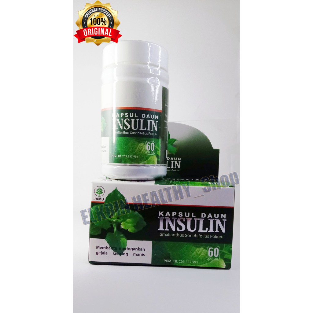 Jual Kapsul Daun Insulin Original Shopee Indonesia